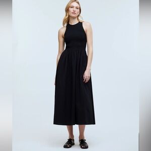 NWT Madewell Melody Smocked Midi Dress